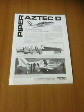 1970 piper aztec usato  Roma