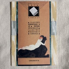Catalogue 34 librairie d'occasion  Montgeron