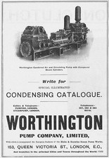 Worthington pump air for sale  GLASGOW