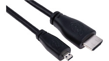 Micro HDMI para HDMI de alta velocidade v1.4 com cabo Ethernet 2m (para Raspberry Pi 4/5) comprar usado  Enviando para Brazil