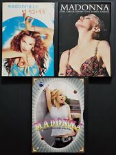 Madonna DVD Lot 93:99, The Girlie Show Live, What It Feels Like For A Girl comprar usado  Enviando para Brazil