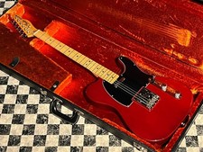 Guitarra elétrica Fender 1978 Telecaster vinho tinto 4,11 kg com estojo rígido comprar usado  Enviando para Brazil