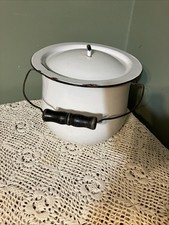 Vintage white enamel for sale  Greenville