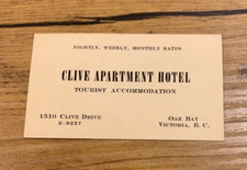 Vtg int. hotel for sale  Georgetown