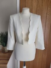 Monsoon cream bolero for sale  ROTHERHAM