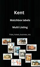 Kent matchbox label for sale  EASTBOURNE