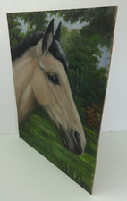 Horse painting vintage for sale  HODDESDON