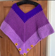 Handmade crochet pullover for sale  BRACKNELL