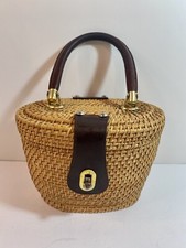 Vintage woven wicker for sale  Houston