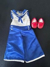 Kit de boneca American Girl kittredge pijama de praia e chinelos desgaste ombro direito, usado comprar usado  Enviando para Brazil