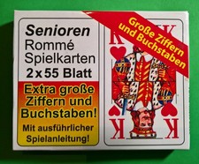 Senioren rommé spielkarten gebraucht kaufen  Bad Tölz