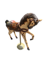 Vintage wooden carousel for sale  Silver Spring