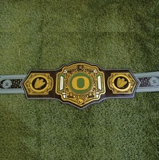 OREGON GO DUCKS LEGACY WRESTLING CHAMPIONSHIP RÉPLICA TÍTULO 2MM cinto de zinco adulto comprar usado  Enviando para Brazil