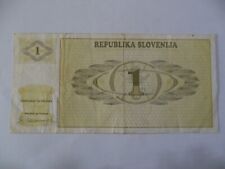 Banconota tolar slovenia usato  Reggio Calabria