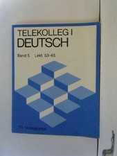 Telekolleg deutsch . gebraucht kaufen  Untersiemau