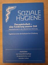 Soziale hygiene therapiefreihe gebraucht kaufen  Schwäbisch Gmünd