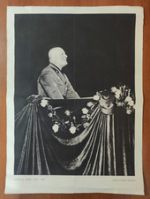 Manifesto rsi mussolini usato  Morra de Sanctis