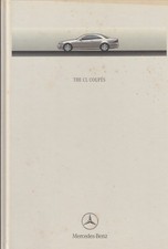 1999 MERCEDES BENZ CL COUPES 66p folheto rígido CL500 V8 & CL600 V12 comprar usado  Enviando para Brazil