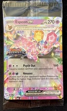 Espeon ex 34/131 STAMPED Pokemon Prismatic Evolutions Surpresa Caixa Selada Promo comprar usado  Enviando para Brazil