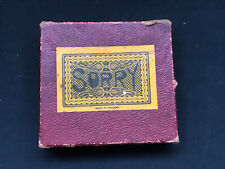 Vintage sorry boxed for sale  MONTGOMERY