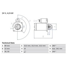 Bosch anlasser 0986017880 gebraucht kaufen  Idar-Oberstein