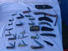 Pocket knife collection for sale  Delevan
