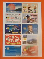 Lot cartes téléphonique d'occasion  Cagnes-sur-Mer