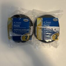 Almofada aplicadora de espuma sem fiapos protetor esmalte cera carro Detailer's Choice 2 2PK comprar usado  Enviando para Brazil