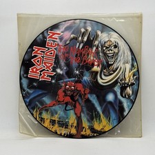 Iron Maiden - The Number Of The Beast - 1982 UK Limited Edition Picture Disc comprar usado  Enviando para Brazil