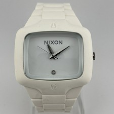 Relógio Nixon Yes It’s Real The Rubber Player Branco 45mm Estojo - Nova Bateria comprar usado  Enviando para Brazil