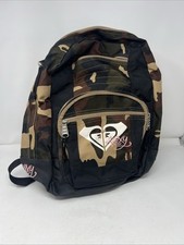 Usado, Mochila camuflada Roxy com logotipo rosa - Frete grátis comprar usado  Enviando para Brazil