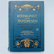 Kochkunst tafelwesen illustrie gebraucht kaufen  Düsseldorf