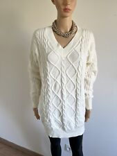 Pull long blanc d'occasion  Blénod-lès-Toul