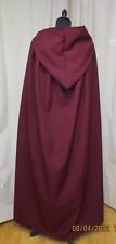 Dark red hooded for sale  NORWICH
