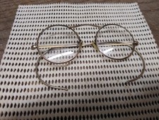 Óculos estilo hippie John Lennon vintage folheado a ouro aro redondo lente comprar usado  Enviando para Brazil