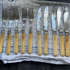 Vintage fish knives for sale  CHESHAM