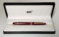 Montblanc burgundy stilografic usato  Milano