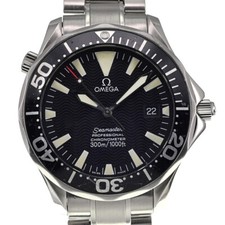 desconto OMEGA Seamaster300M 2254.50 cronômetro de data mostrador preto masculino H#136832 comprar usado  Enviando para Brazil