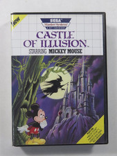 CASTLE OF ILLUSION STARRING MICKEY MOUSE SEGA MASTER SYSTEM (MS) USA (COMPLETE - comprar usado  Enviando para Brazil