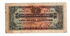 BANCO DA BEIRA MOZAMBIQUE PORTUGAL Billete 50 centavos LIBRAS 1931 P.R26 BUEN... comprar usado  Enviando para Brazil