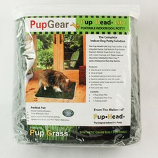 PupGear Pup Head Lite portátil interno para cães penico grama sintética pequenos-med cães comprar usado  Enviando para Brazil