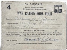 War ration book d'occasion  Expédié en Belgium