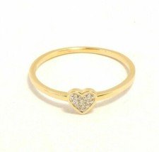 Goldring diamanten herz gebraucht kaufen  Rosenheim