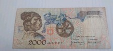 Billet portugais 2000 d'occasion  Rambouillet