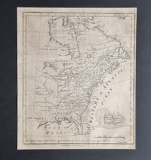 Antique map usa for sale  ROMFORD