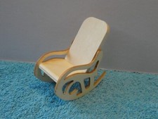 Puppenhaus schaukelstuhl 8cm gebraucht kaufen  Neu-Anspach