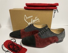 Christian Louboutin Oxford Masterpump Feminino Camurça Plana Multi 42/11 comprar usado  Enviando para Brazil