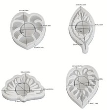 Silikonform kerzenhalter resin gebraucht kaufen  Bützow