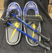 Sapatos de neve e varas Thunder Bay para área externa azul 7,5 X 19" infantil comprar usado  Enviando para Brazil