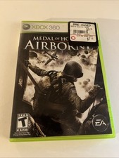 Medal of Honor: Airborne (Microsoft Xbox 360, 2007) Novo na caixa com manual. Testado! comprar usado  Enviando para Brazil